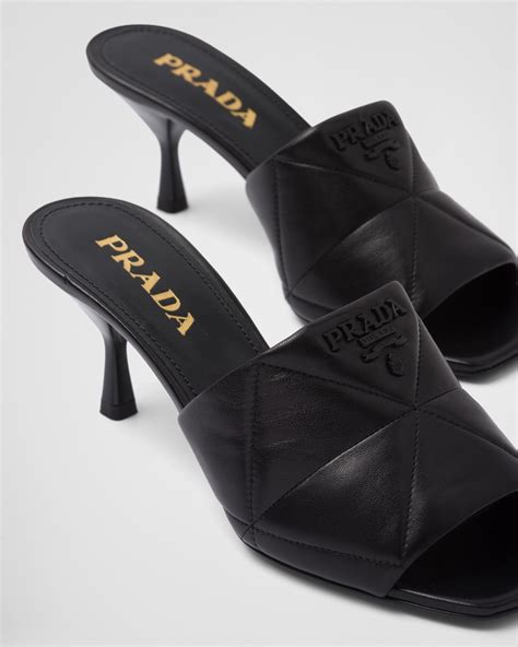 prada heeled sandals